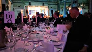 Table 10 at the Scottish Cyber Award ceremony at the Waldorf Hotel in Edinburgh